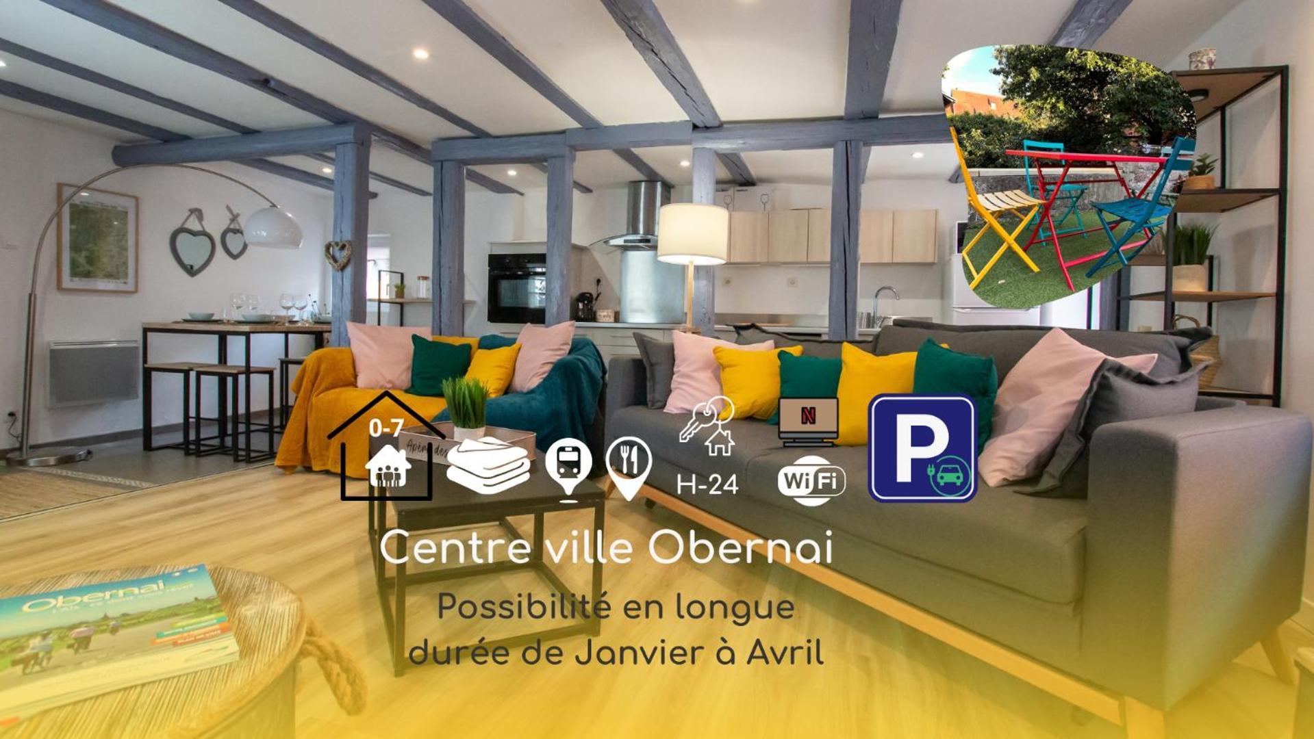 Le Nid Cosy D'Obernai /2Min Centre Ville/Parking Dış mekan fotoğraf